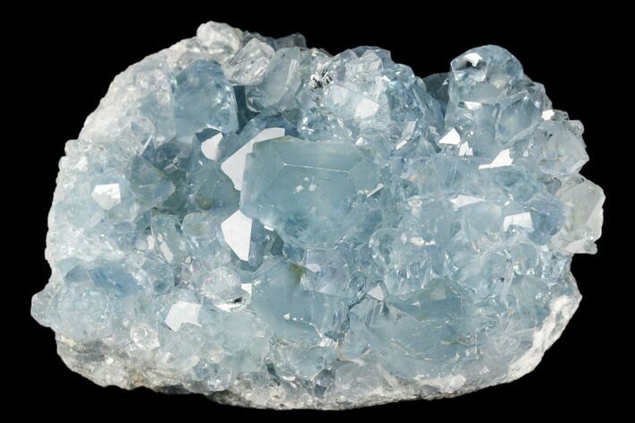 Sparkly Celestine (Celestite) Crystal Cluster - Madagascar #184375